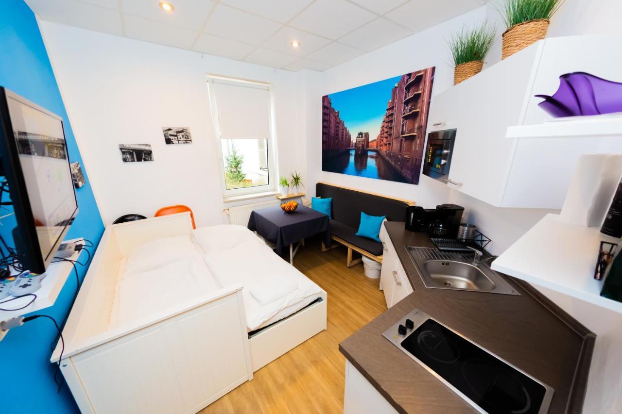 City Apartment Reeperbahn Hamburg Bagian luar foto